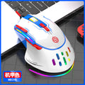 Viper q15 wired mechanical mouse - macro programmable, rgb lighting, pc laptop gaming mouse for esports and cf