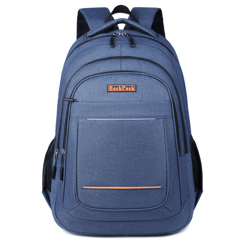 Cross-border backpack men's business computer backpack Oxford cloth commuting large capacity leisure student backpack customization