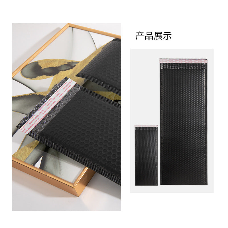 Long bubble bag, black thickened co-extruded film, bubble envelope bag, umbrella fishing rod packaging, express bubble bag wholesale.