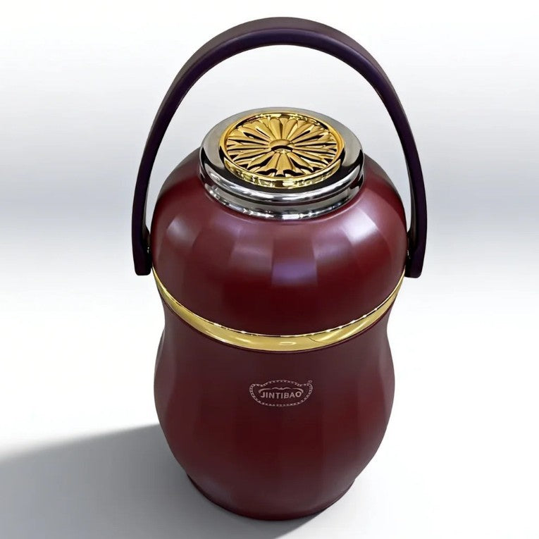 Factory price 304 food grade stainless steel thermal pot large capacity portable thermal tableware food warmer