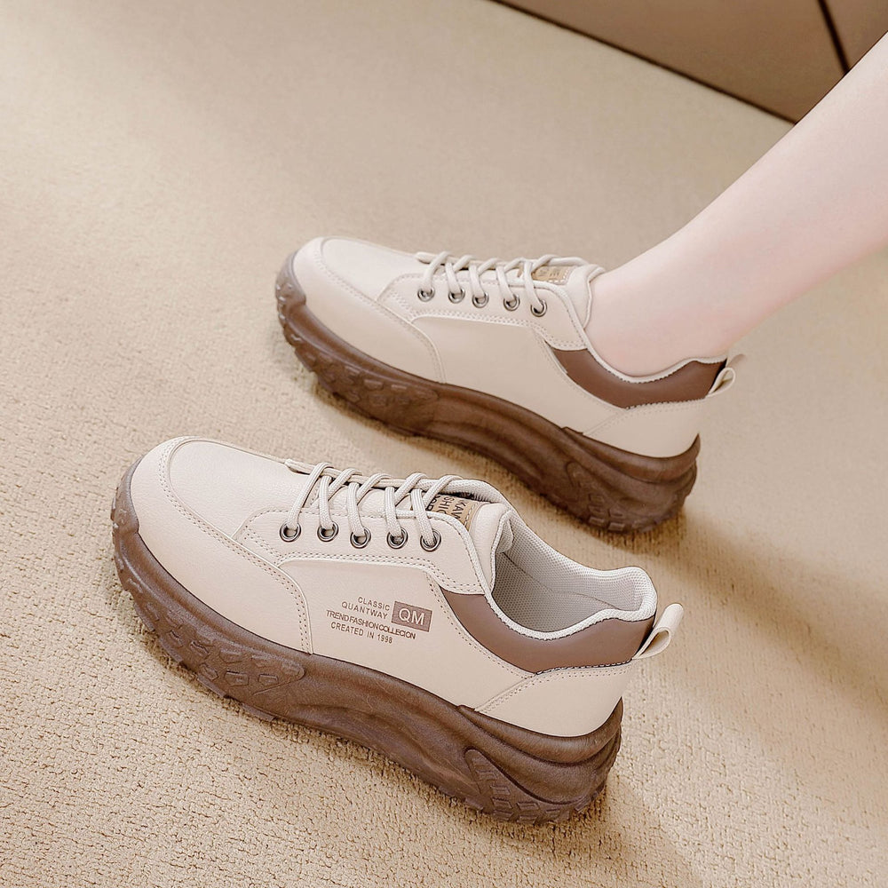 2025 spring new dad shoes women's shoes easiest for match shock absorption sports shoes casual shoes spring & fallthick sole women's shoes ins trend
