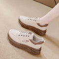 2025 spring new dad shoes women's shoes easiest for match shock absorption sports shoes casual shoes spring & fallthick sole women's shoes ins trend