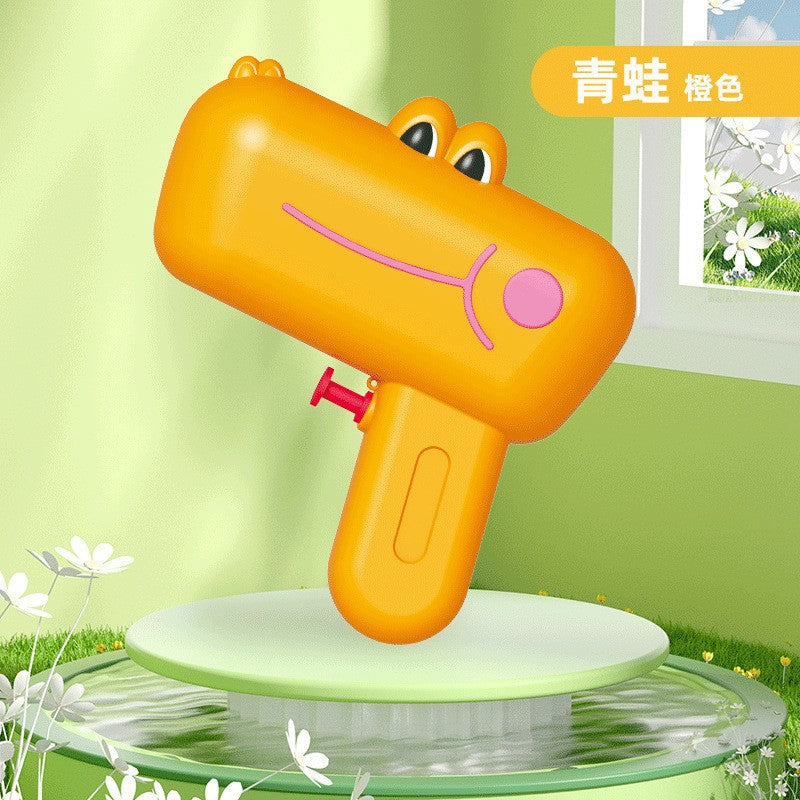 Douyin's same superhero q version doll spider steel water gun man captain america water gun street toy wholesale