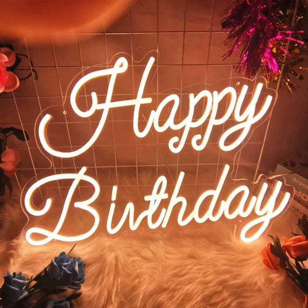 Manufacturer Cross-border Neon Wedding Birthday Party Proposal Letter Light Luminous Character Hong Kong Style Styling Light Event Decoration