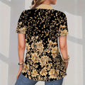 wholesale women's short-sleeved shirts, trendy shirt with hot-selling cross-border print designs, dropshipping available