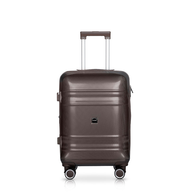 Cross-border PC universal wheel fashion trolley case three-piece set business travel can be boarded thickened wear-resistant password box wholesale