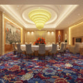 Acmest carpet: custom-made, full-coverage, wool and nylon, flame-retardant, and stain-resistant carpets for star-rated hotel guest rooms and banquet halls