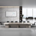 Saint-li conference table - rectangular meeting table for negotiations, modern minimalist design, large rectangular conference table