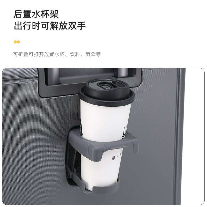 New export  suitcase women's thickened suitcase 20-inch boarding case universal wheel trolley case men's password case