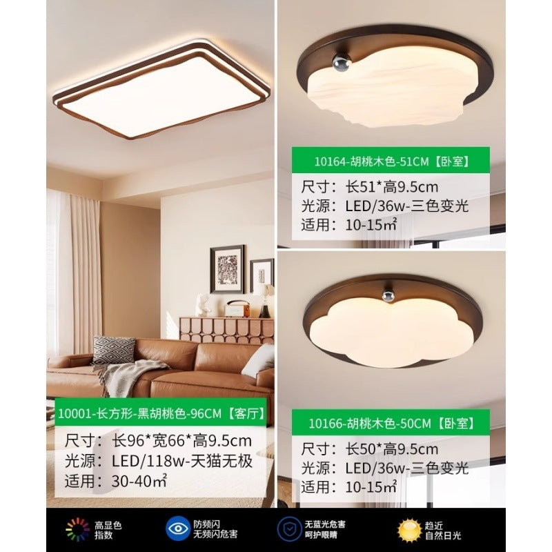 Circle of Light Living Room Main Light 2025 New Modern Simple Atmospheric Ceiling Light Zhongshan Lighting Whole House Package 1