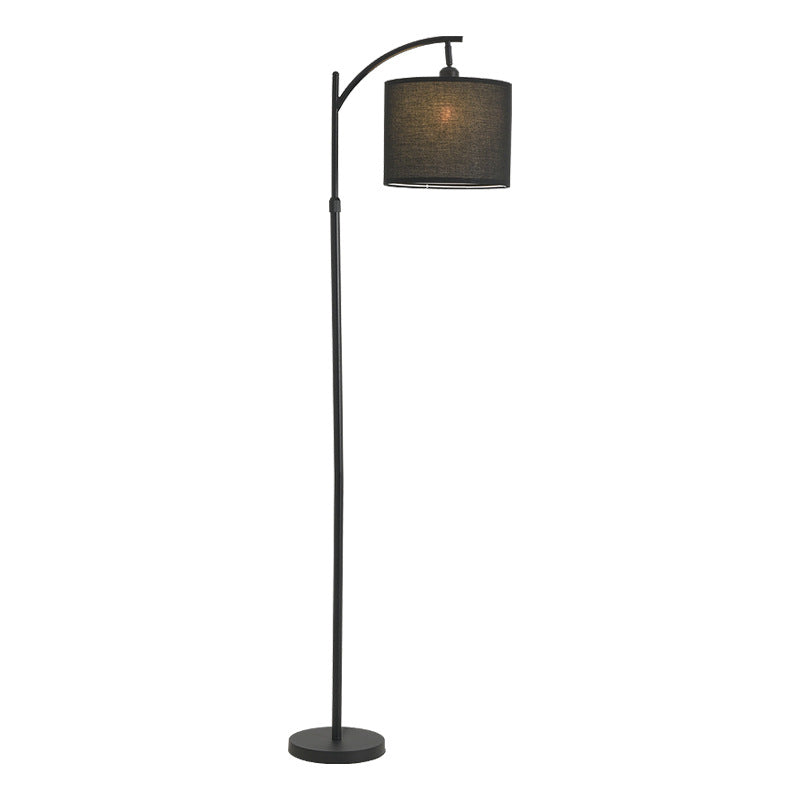 Zhongshan floor lamp, living room sofa lamp, simple Nordic bedroom vertical bedside lamp, corner floor lamp, ambient lamp