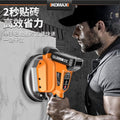 Tile laying machine - high-power electric vibrator for smart large format wall and floor tiles - the ultimate tile installation tool
