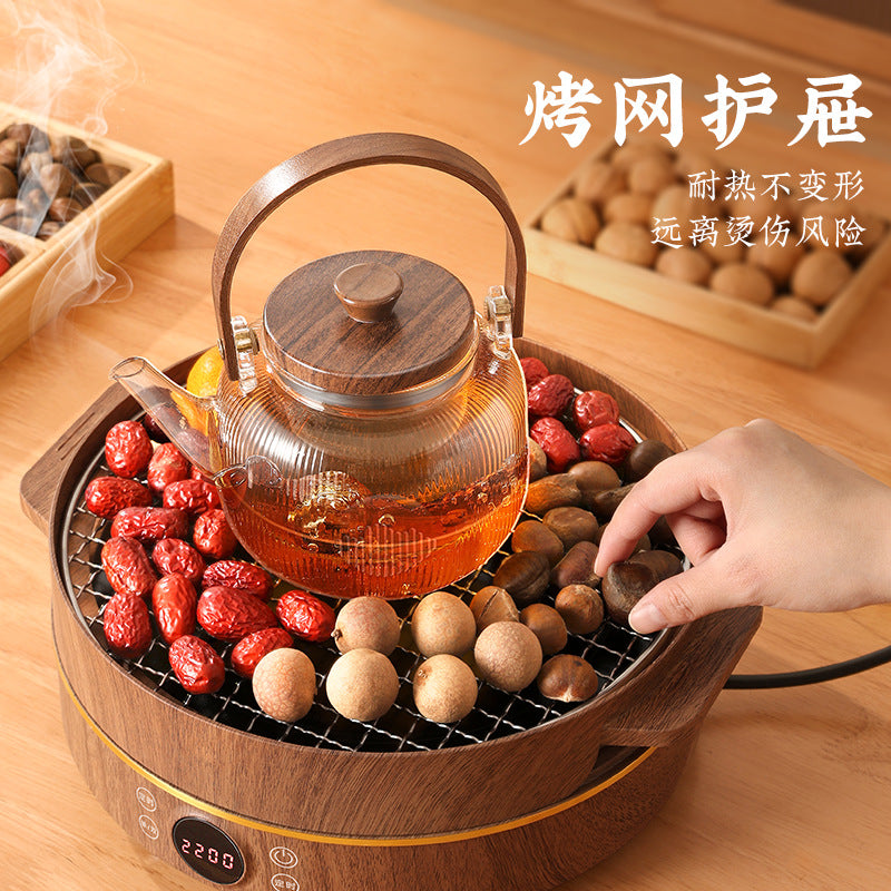 Stove tea making suitfor home glass teapot tea set suit electric ceramic stove indoor tea making multi-functional appliance