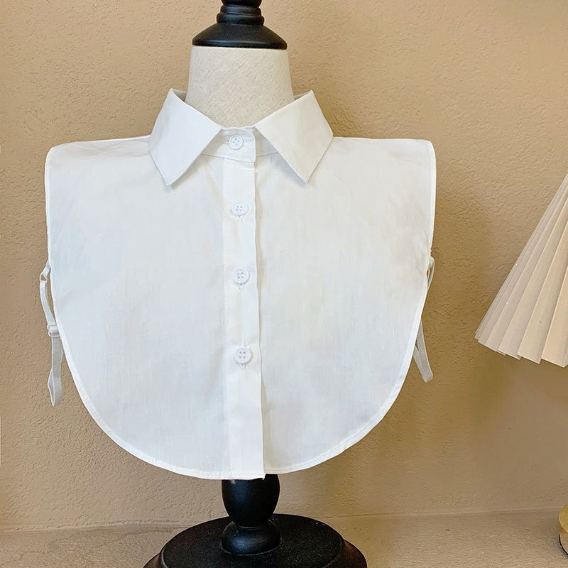 Processing Customized Large Size Pure Cotton Polyester Cotton Polyester False Collar Customized Changeable Standard Change Packaging Processing Proofing