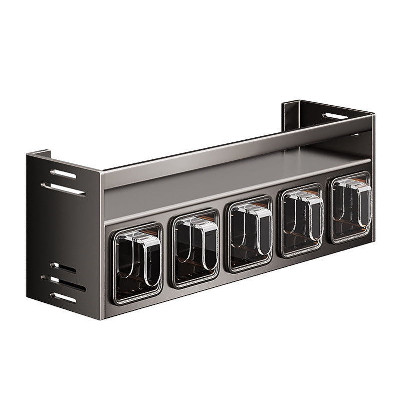 Kitchen seasoning rack Wall-mounted seasoning seasoning storage box Wall-mounted seasoning rack Seasoning rack