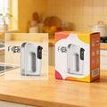 Large goods 6650 digital display screen for home portable egg beater 6-speed digital display electric egg whisk