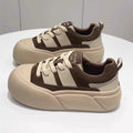 Retro maillard bread shoes women's 2026autumnew arrival super popular inseasiest for matchthick solecasual german training sneakers