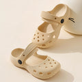 Kids' clogs: summer indoor anti-slip cartoon sandals for girls and boys, toddler and infant beach sandals for outdoor wear