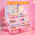 Diy guka stickers birthday gifts for girls playing house cartoon accessories toys storage kids educational stalls