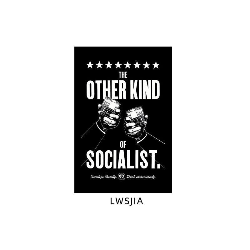 Bar decoration painting music dining bar cocktail KTV nightclub ballroom hanging painting American retro nostalgic mural