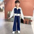 Girls' autumn clothing  new collection: kids' sets, baby casual outerwear & pants, children's clothing for mid-to-large children, autumn/winter collection