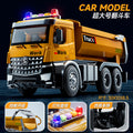 Kidsartificial city ladder fire truck toy boy engineering vehicle sanitation sprinkler inertia sound and light car model