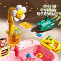 New summer water toys for kids: multifunctional water park with fishing pool, electric faucet, dishwasher, and magnetic features