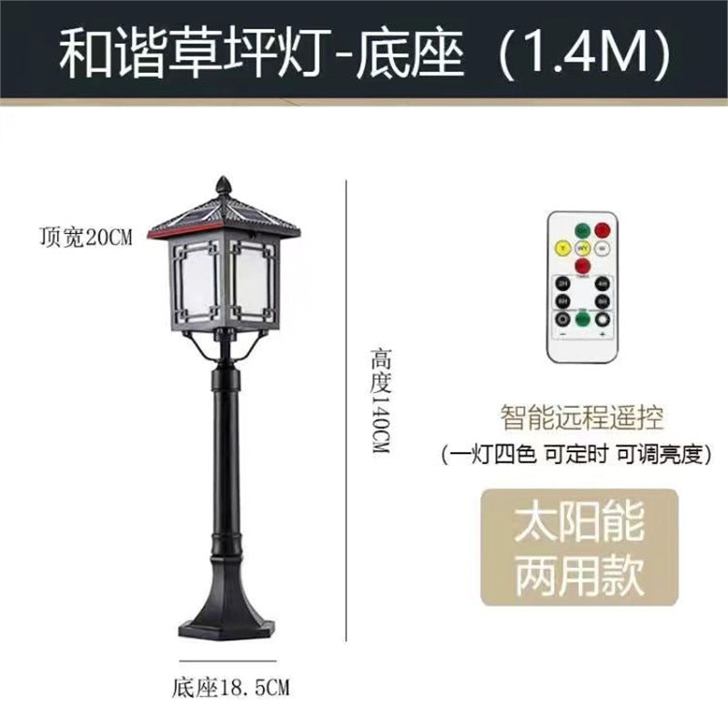 Solar powered lawn lights - outdoor patio lights - waterproof pathway ground lights - stake lights for lawns, villas, gardens, and landscaping
