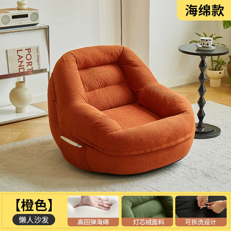 Factory direct hair can lie down and sleep lazy small sofa tatami human dog house balcony lounge chair casual decompression bean bag