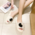 2024 new fuzzy slippers for women - wholesale direct from manufacturer, korean style one-strap slides, perfect for home or outdoor wear, pearl embellished flat fuzzy slippers