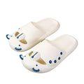 Cute 2023new arrival slippers women's bear crocs funny baotou summer non-slipoutwear sandals feeling like stepping on shit