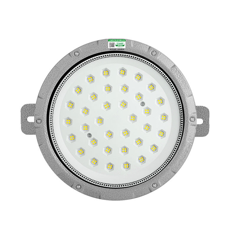 LED explosion-proof ceiling light explosion-proof industrial warehouse chemical plant workshop gas station round lighting explosion-proof light
