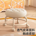 Baby carrying handy gadget universal roller pulley low stool kids toddler stool multifunctional beauty seam pedicure shoe changing stool round stool soft seat