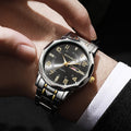 Shangmei men's business watch - waterproof, luminous, trendy quartz wristwatch for students and high school students