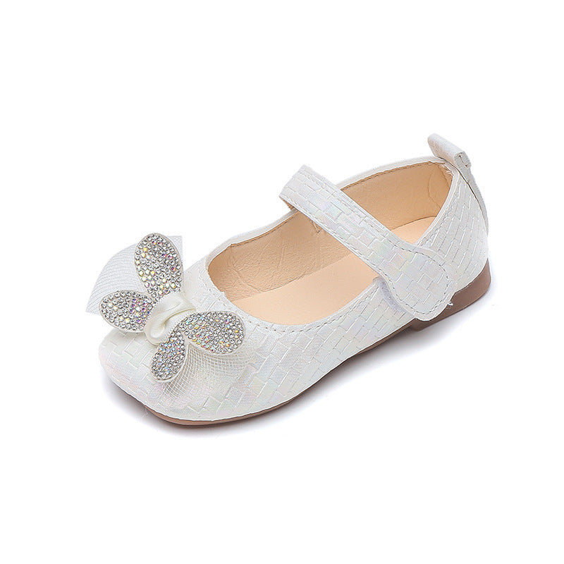 spring/summer korean style new baby shoes soft princess shoes bowknot girls' shoes lightweight girls' sandals