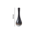 Creative kitchen ceramic tableware small spoon japanese retro cute high-value household spoon soup spoon rice spoon