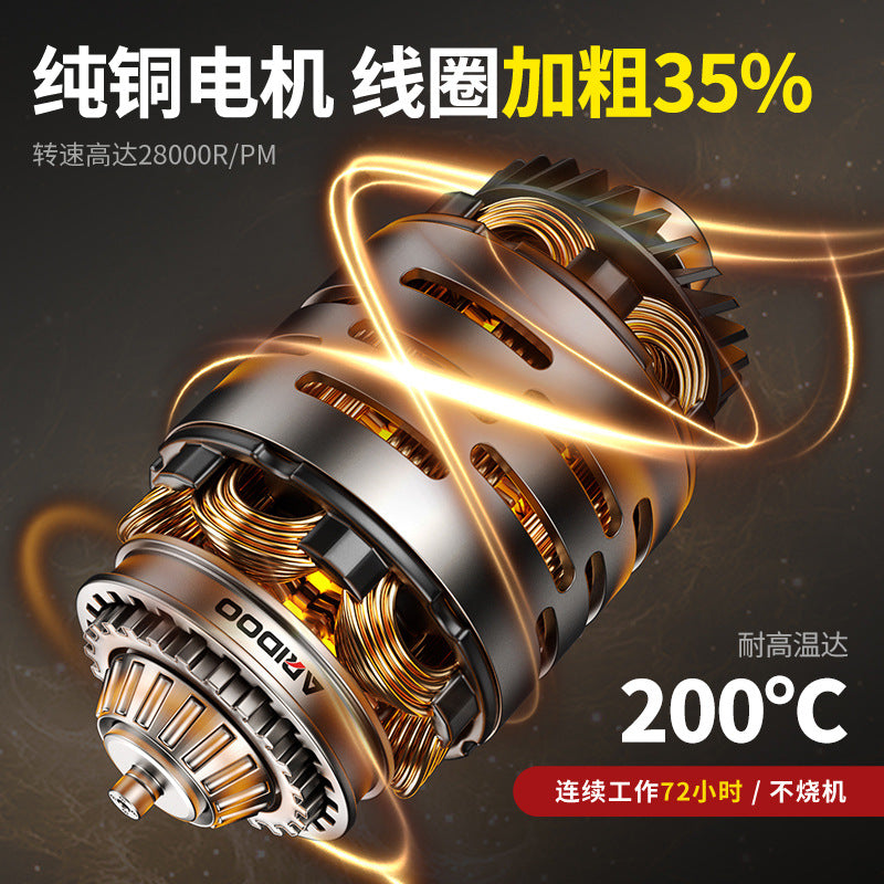 Brushless Mini Angle Grinder Household Multifunctional Lithium Battery Grinder Grinder Rechargeable Hand Grinder Cutting Machine