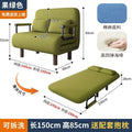 Folding chair folding bed sofa bed dual-purpose balcony living room small apartment folding chair multifunctional study folding chair linen