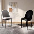 Accessible luxury dining chair commercial dining table chair leather soft stool back chair thickened strong caterpillar dining chair