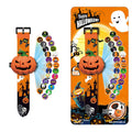 Halloween toy gift cartoon watch kids projection watch electronic watch luminous kindergarten elementary school student gift