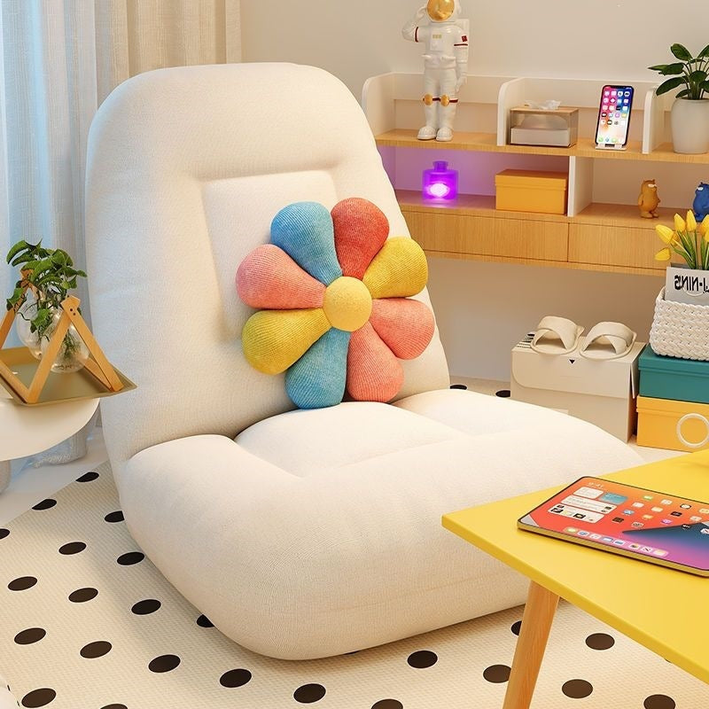 Beanbag sofa bedroom bay window windowsill tatami bed backrest foldable seat cushion backrest chair single chair