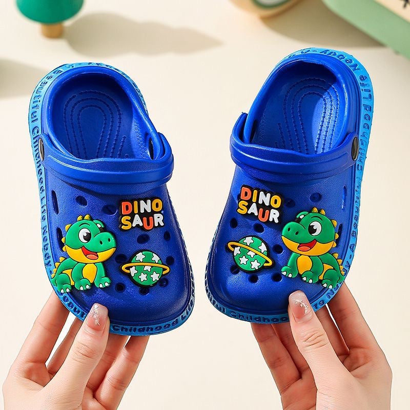 Eva kids' clogs - summer indoor anti-slip cartoon sandals for girls and boys (toddler to big kid sizes) - perfect for outdoor wear and beach fun