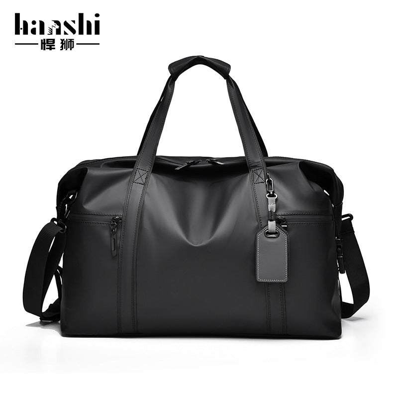 Cross-border men's travel bag casual fashion women's messenger bag large capacity fitness bag high sense lightweight handbag tide