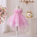 Amazon baby & toddler formal dresses - embroidered train gowns for baby's first birthday, girls' party dresses, and full month celebration & christening outfits