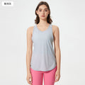 Summer new yoga tank top women's mesh breathable beautiful back sports quick-dry tight-fitting top yoga wear d25038