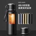 High-end tea making thermos cup large capacity vacuum 316 steel stainless steel thermos business thermos cup large extra large