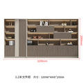 Walnut color 3200*400*2000mm (file cabinet) (including delivery)