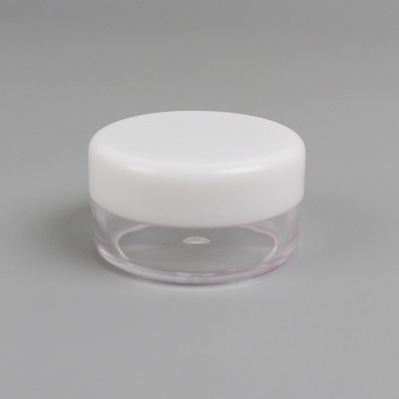 Travel bottle 10g facial mask bubble bottle cream bottle cosmetics powder bottom bottle transparent 10ml plastic small box