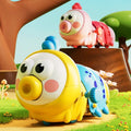 Caterpillar wind-up toy - fun & educational for babies & toddlers - moving & crawling animal toy - encourages tummy time & crawling development