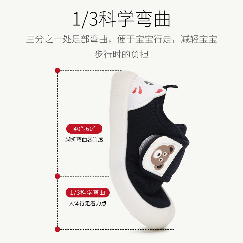 autumn collection: new fall toddler shoes for baby girls (0-1-3 years) - soft cloth spring/autumn first walker shoes for baby boys